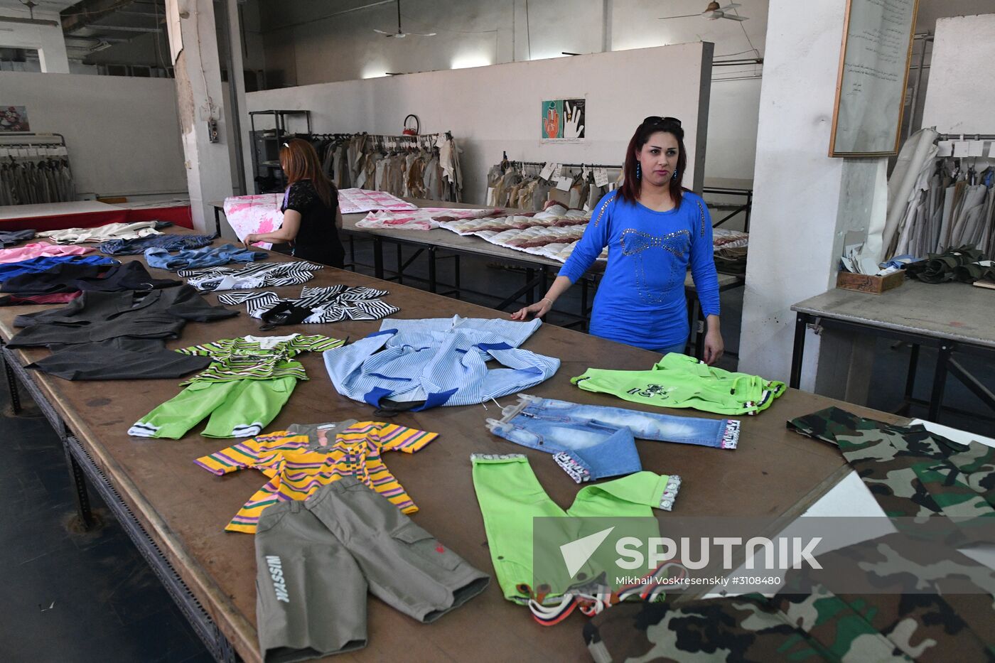 Garment factory in Damascus suburb
