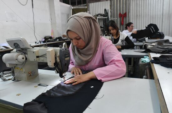 Garment factory in Damascus suburb