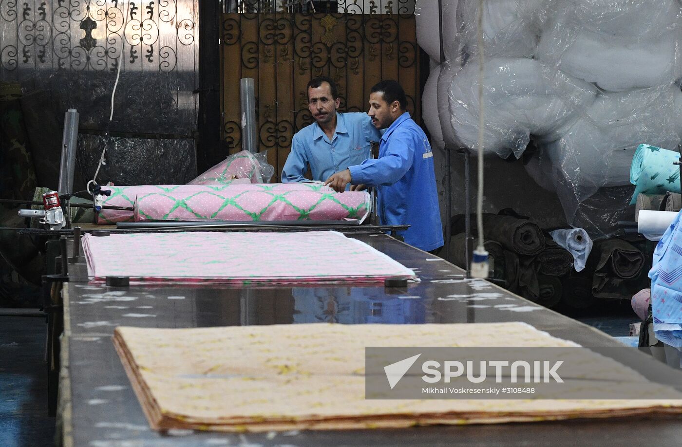 Garment factory in Damascus suburb