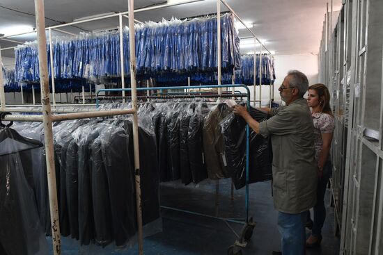 Garment factory in Damascus suburb
