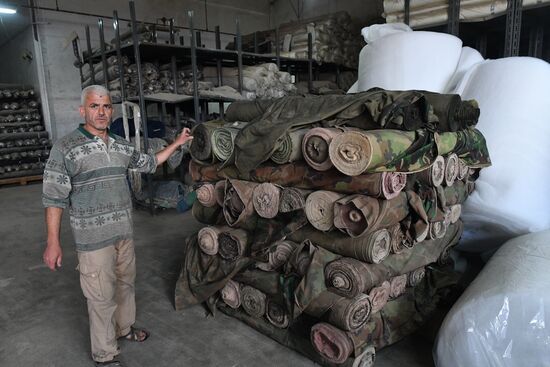 Garment factory in Damascus suburb