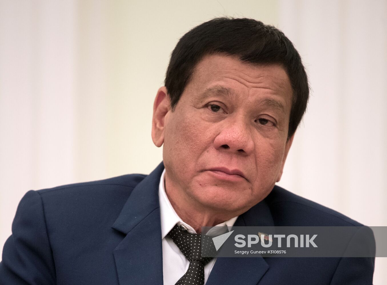 President Vladimir Putin meets with President of the Philippines Rodrigo Duterte