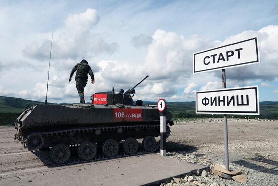 2017 Landing Troops military competition in Novorossiisk