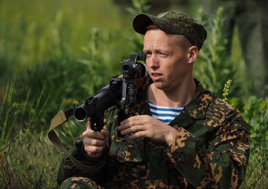 2017 Landing Troops military competition in Novorossiisk