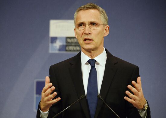 News conference by NATO Secretary General Jens Stoltenberg ahead of NATO summit