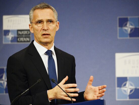 News conference by NATO Secretary General Jens Stoltenberg ahead of NATO summit
