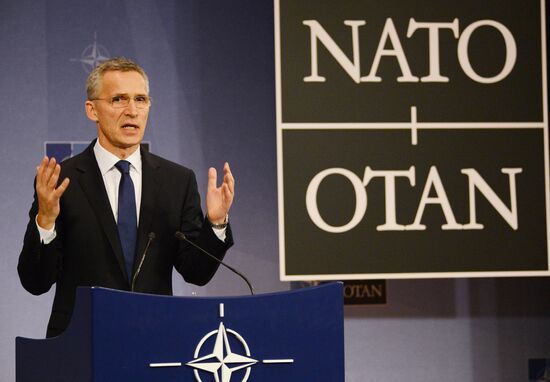 News conference by NATO Secretary General Jens Stoltenberg ahead of NATO summit