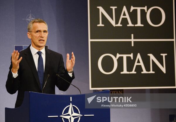 News conference by NATO Secretary General Jens Stoltenberg ahead of NATO summit