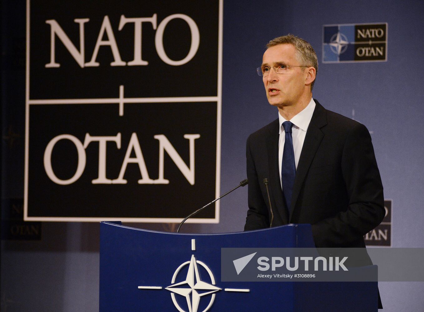 News conference by NATO Secretary General Jens Stoltenberg ahead of NATO summit