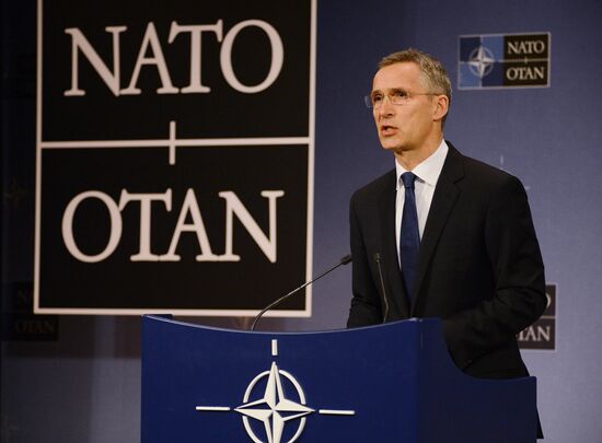 News conference by NATO Secretary General Jens Stoltenberg ahead of NATO summit
