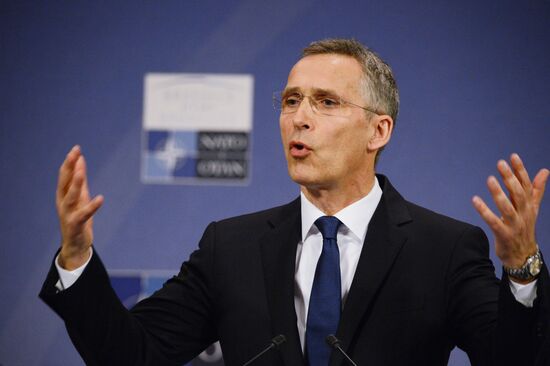News conference by NATO Secretary General Jens Stoltenberg ahead of NATO summit