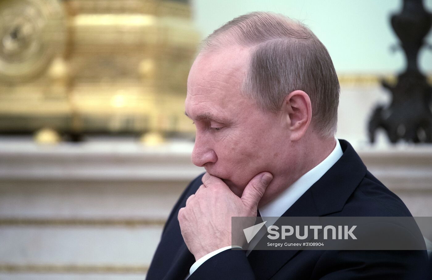 President Vladimir Putin meets with President of Macedonia Gjorge Ivanov