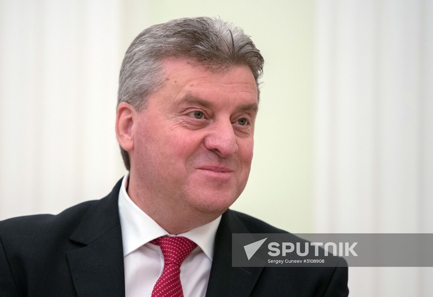 President Vladimir Putin meets with President of Macedonia Gjorge Ivanov