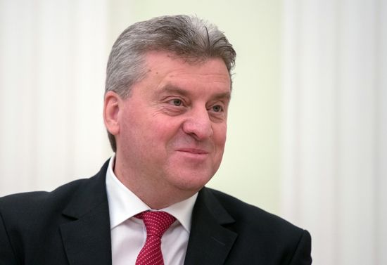 President Vladimir Putin meets with President of Macedonia Gjorge Ivanov