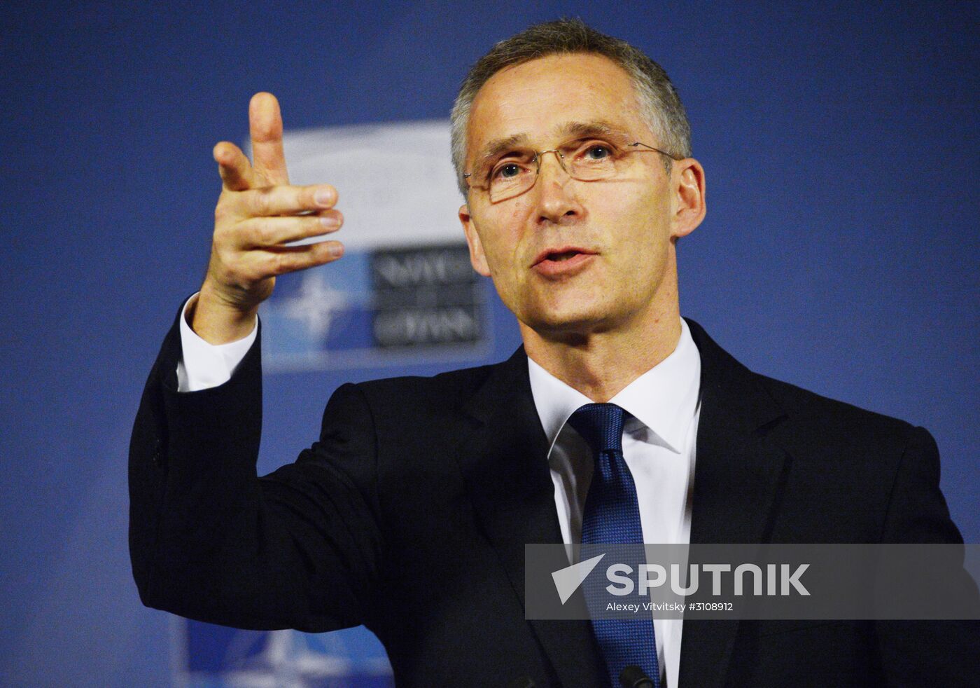 News conference by NATO Secretary General Jens Stoltenberg ahead of NATO summit