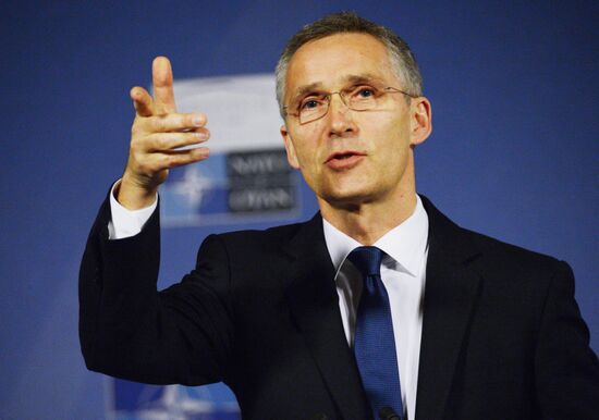 News conference by NATO Secretary General Jens Stoltenberg ahead of NATO summit