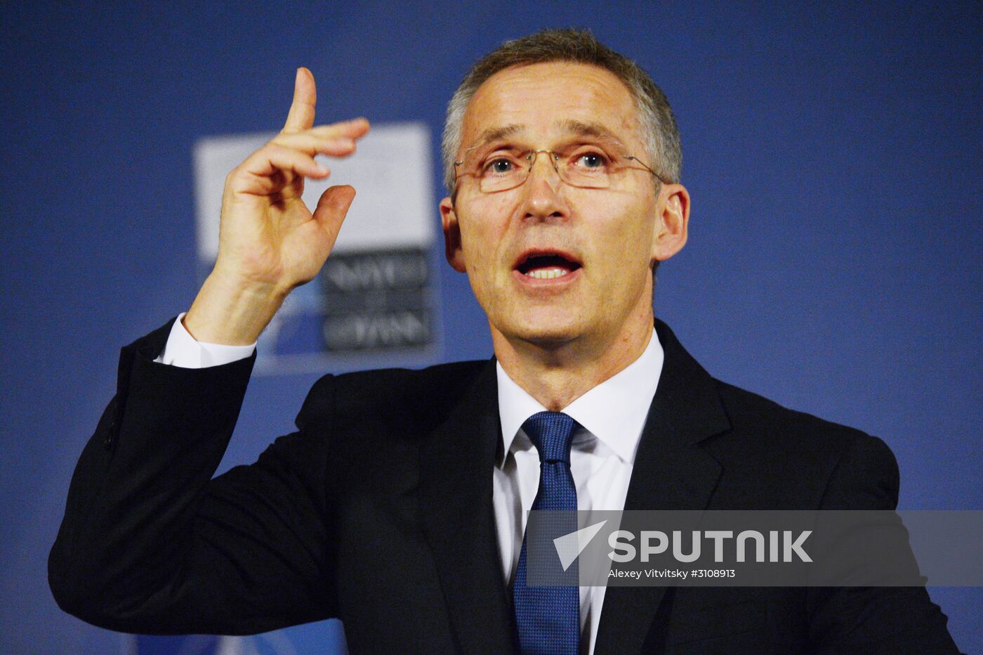 News conference by NATO Secretary General Jens Stoltenberg ahead of NATO summit