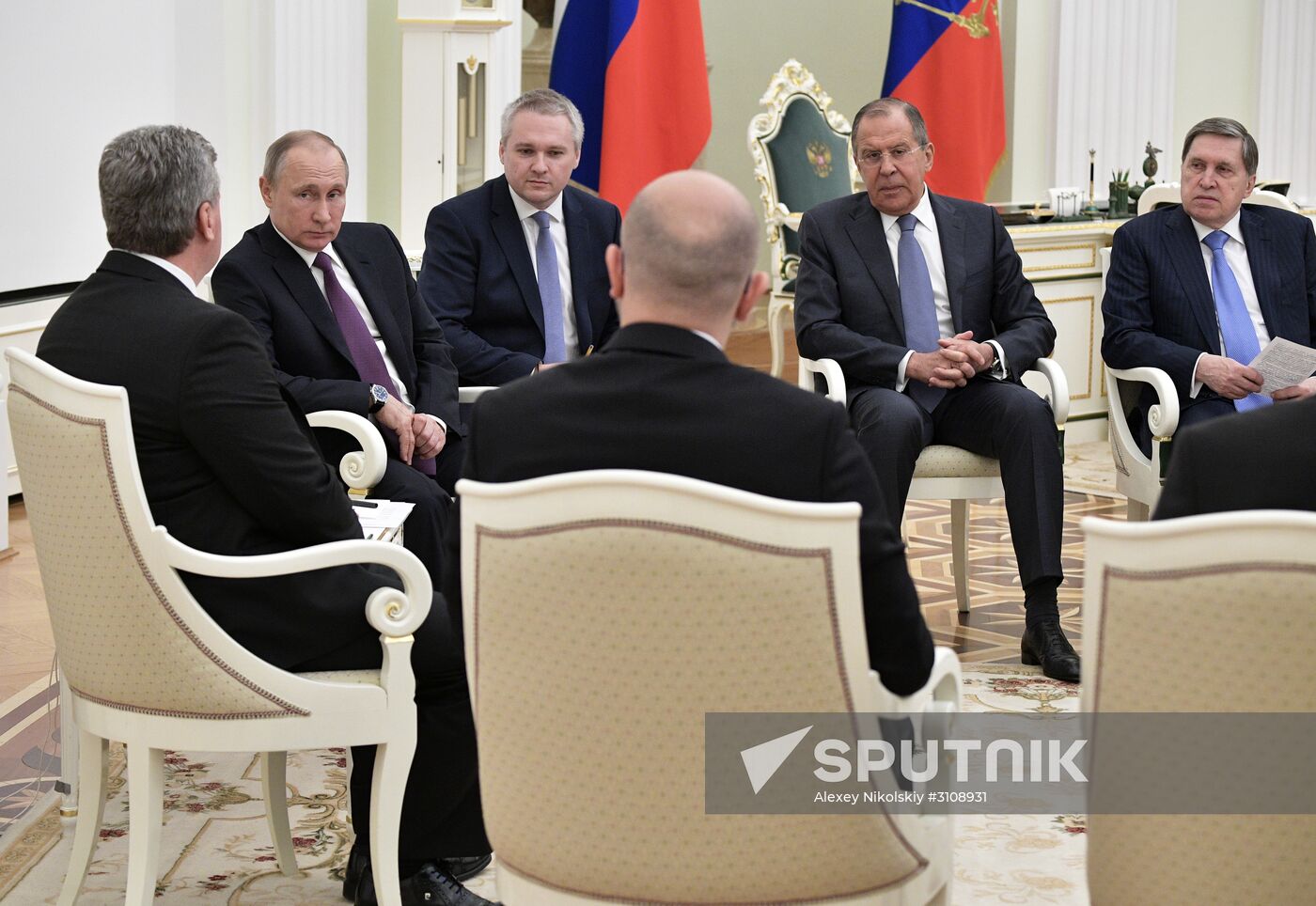 President Vladimir Putin meets with President of Macedonia Gjorge Ivanov
