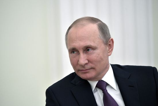 President Vladimir Putin meets with President of Macedonia Gjorge Ivanov