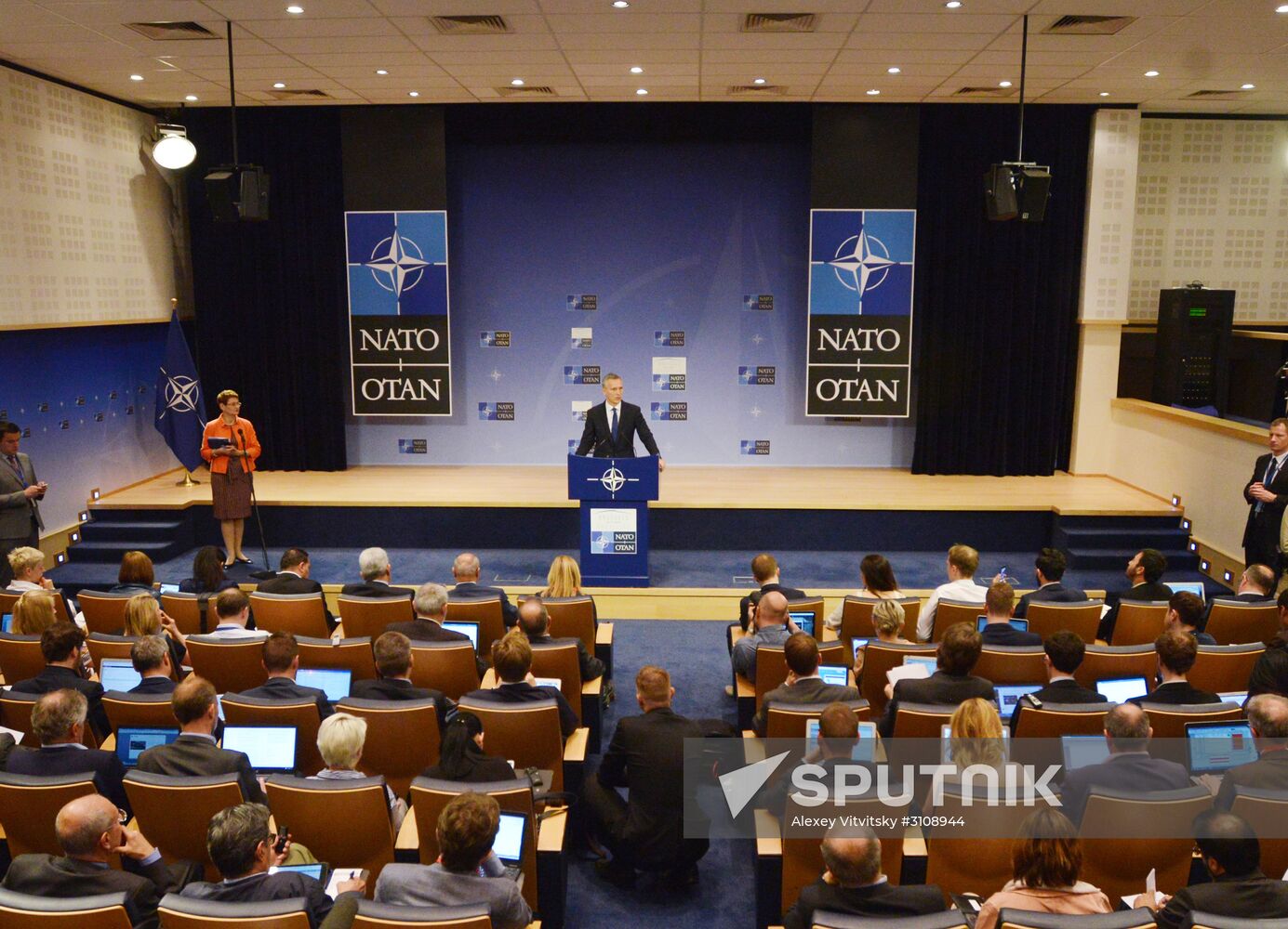 News conference by NATO Secretary General Jens Stoltenberg ahead of NATO summit