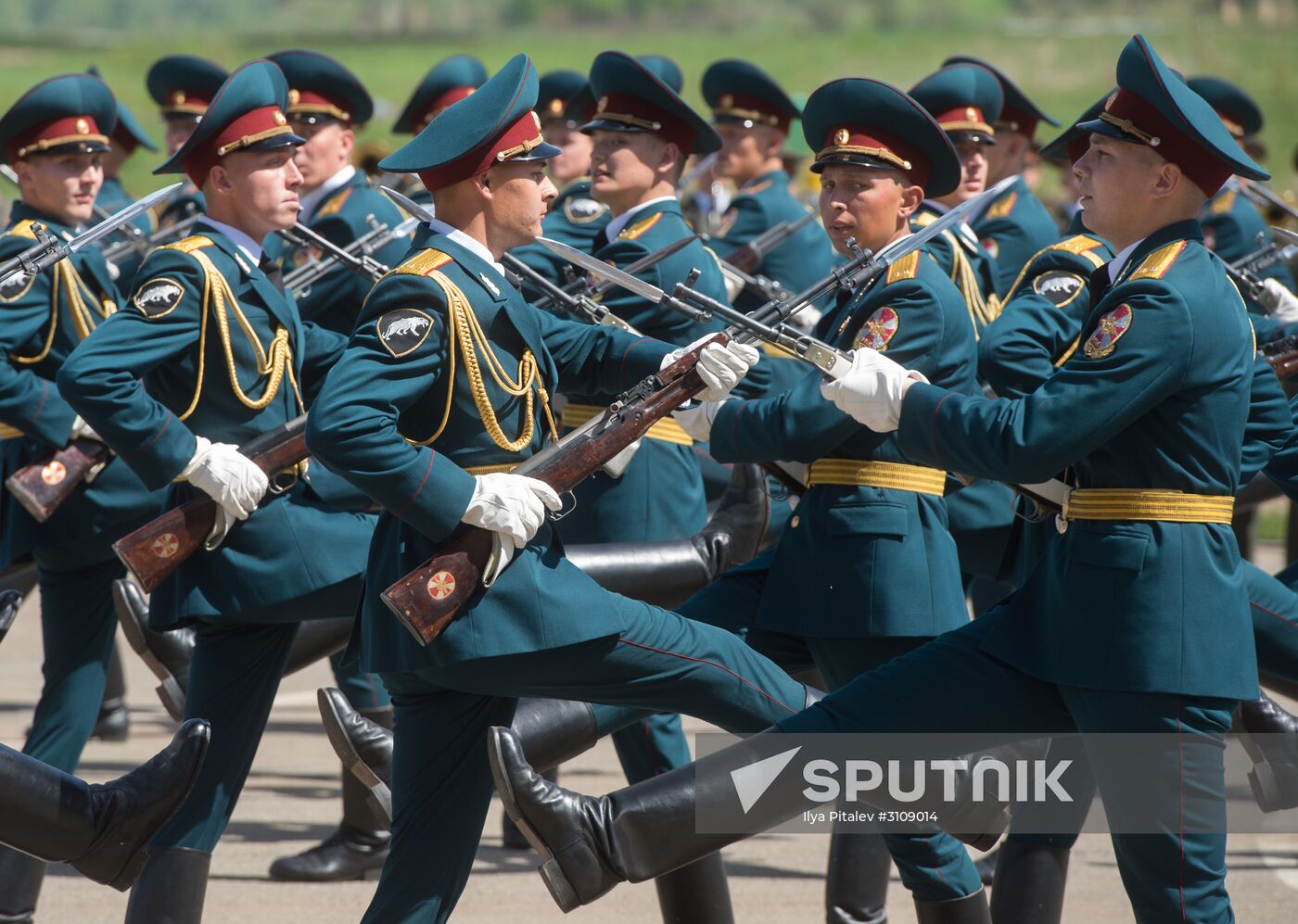 Preparations for exhibition "Day of Russian Law Enforcement Agencies Cutting-edge Technologies"