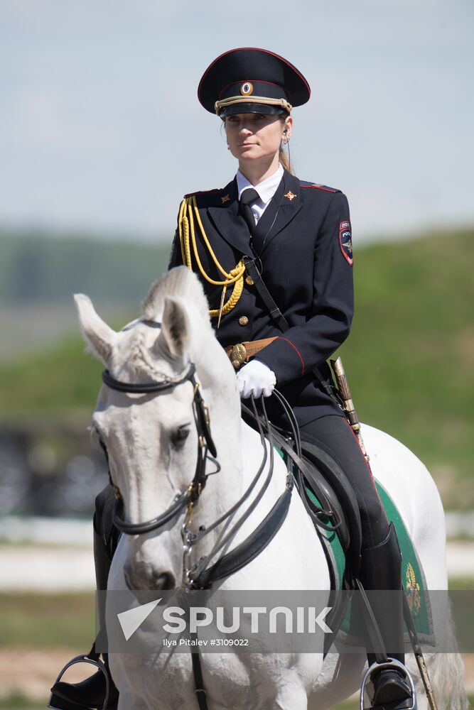 Preparations for exhibition "Day of Russian Law Enforcement Agencies Cutting-edge Technologies"