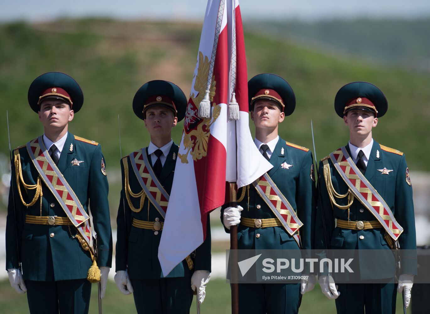 Preparations for exhibition "Day of Russian Law Enforcement Agencies Cutting-edge Technologies"