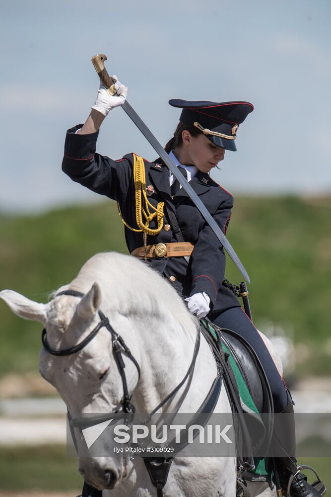 Preparations for exhibition "Day of Russian Law Enforcement Agencies Cutting-edge Technologies"