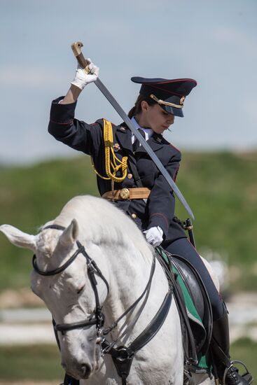Preparations for exhibition "Day of Russian Law Enforcement Agencies Cutting-edge Technologies"