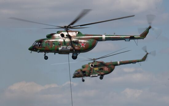 Preparations for exhibition "Day of Russian Law Enforcement Agencies Cutting-edge Technologies"