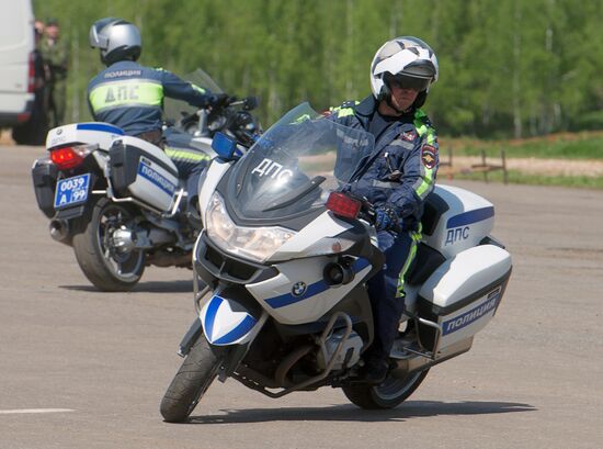 Preparations for exhibition "Day of Russian Law Enforcement Agencies Cutting-edge Technologies"