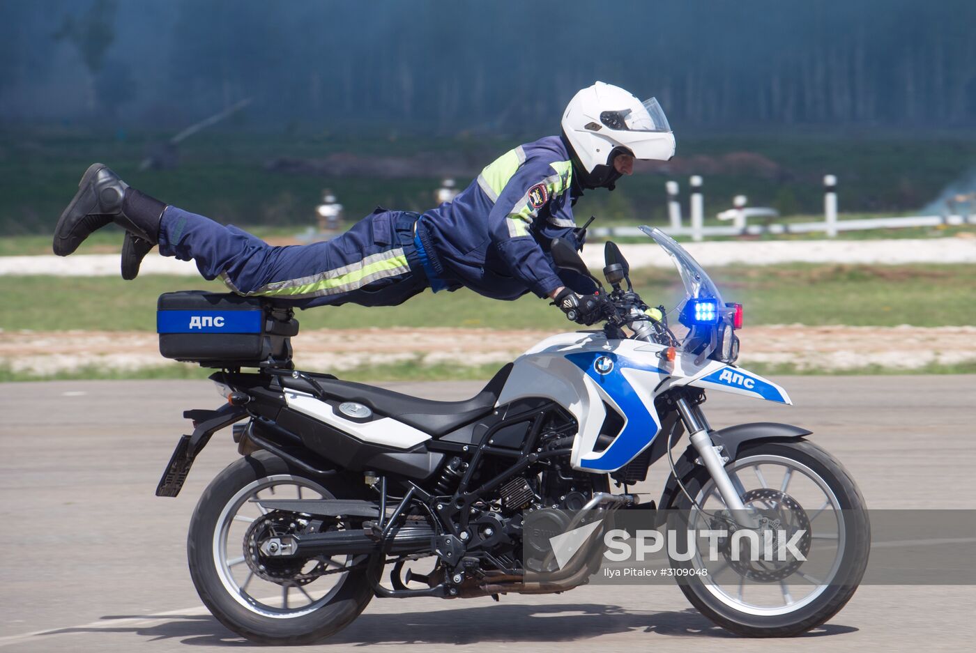 Preparations for exhibition "Day of Russian Law Enforcement Agencies Cutting-edge Technologies"