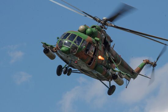 Preparations for exhibition "Day of Russian Law Enforcement Agencies Cutting-edge Technologies"