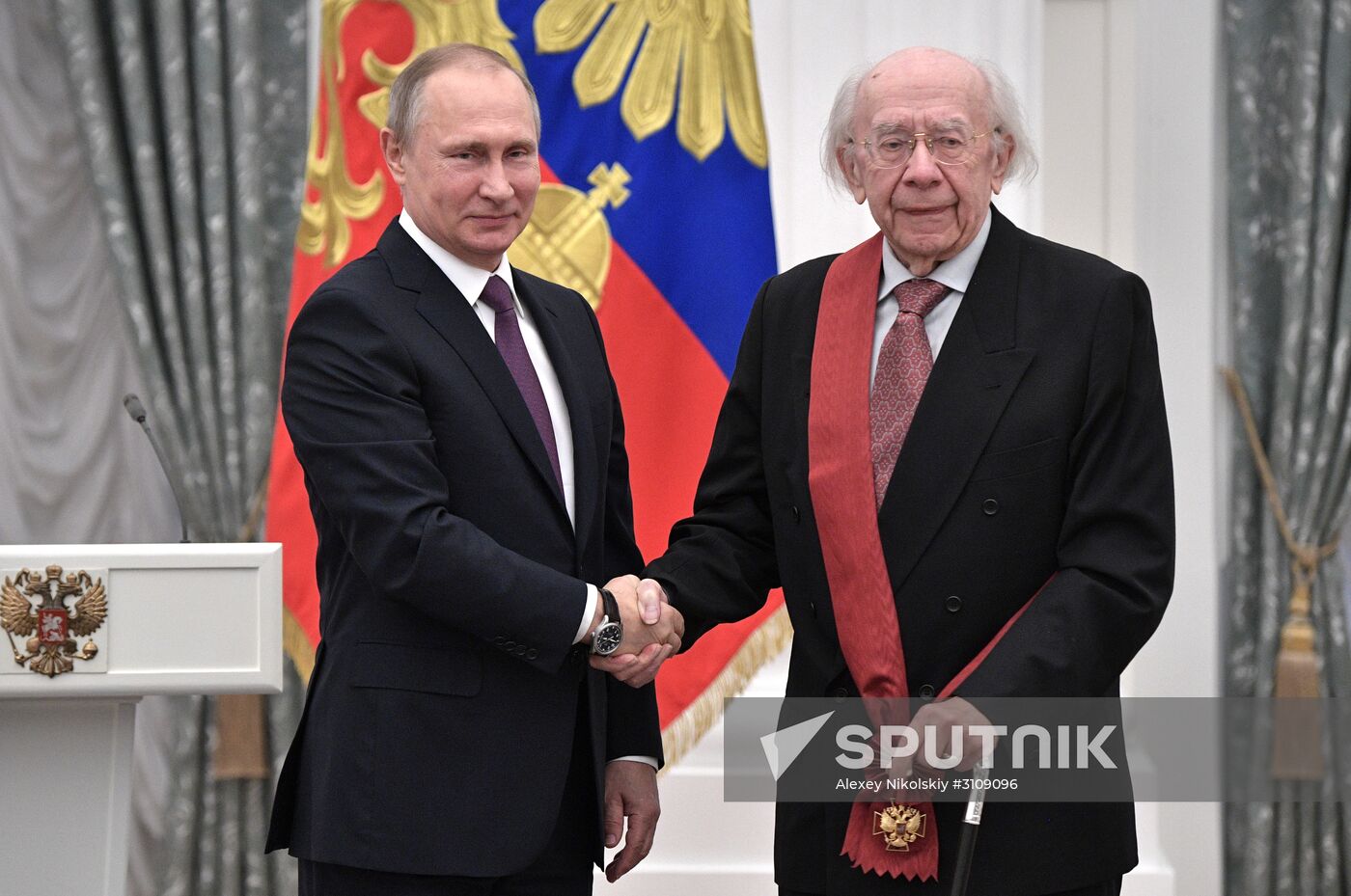 Ceremony to present state awards by Russian President Vladimir Putin in the Kremlin