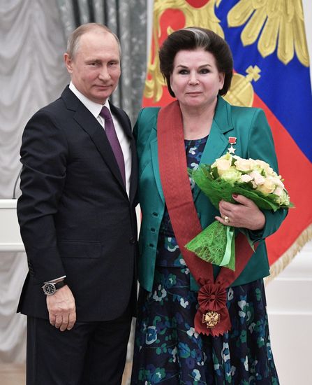 Ceremony to present state awards by Russian President Vladimir Putin in the Kremlin