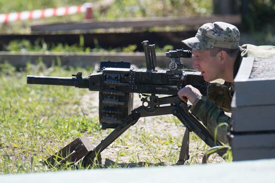 Preparations for exhibition "Day of Russian Law Enforcement Agencies Cutting-edge Technologies"