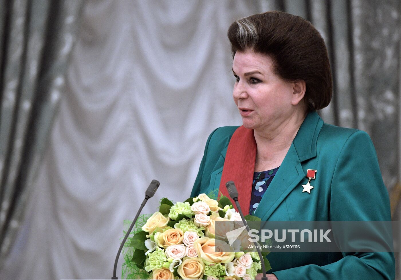 Ceremony to present state awards by Russian President Vladimir Putin in the Kremlin