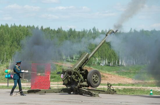 Preparations for exhibition "Day of Russian Law Enforcement Agencies Cutting-edge Technologies"