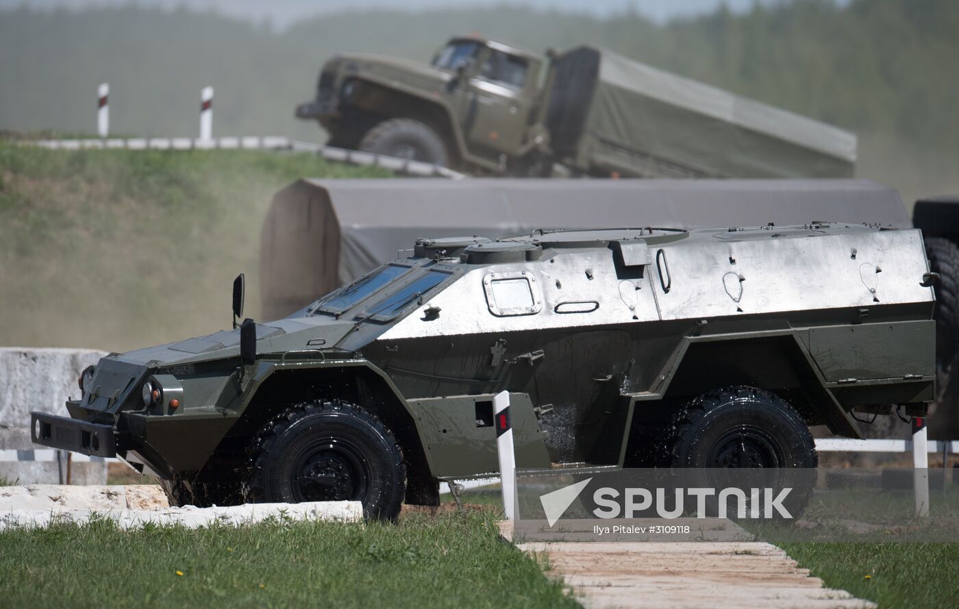 Preparations for exhibition "Day of Russian Law Enforcement Agencies Cutting-edge Technologies"