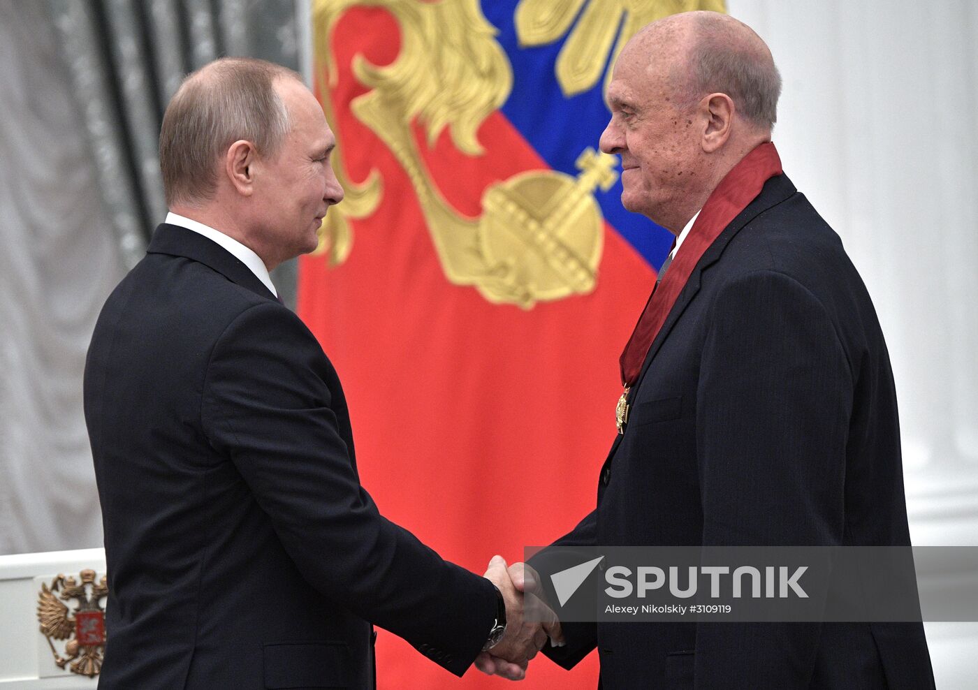 Ceremony to present state awards by Russian President Vladimir Putin in the Kremlin