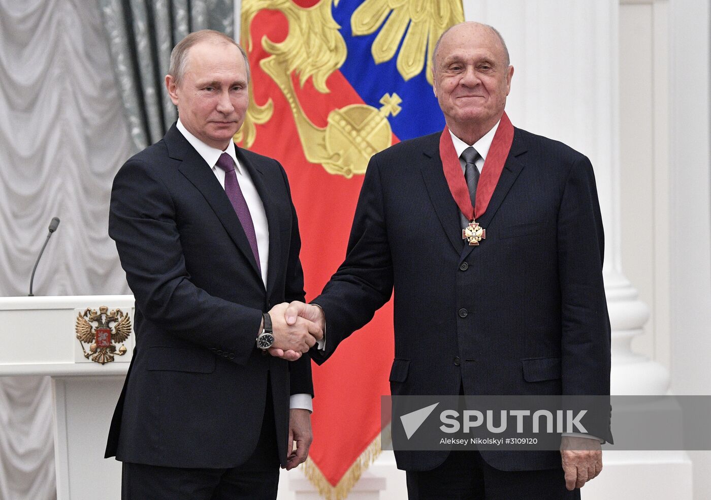 Ceremony to present state awards by Russian President Vladimir Putin in the Kremlin