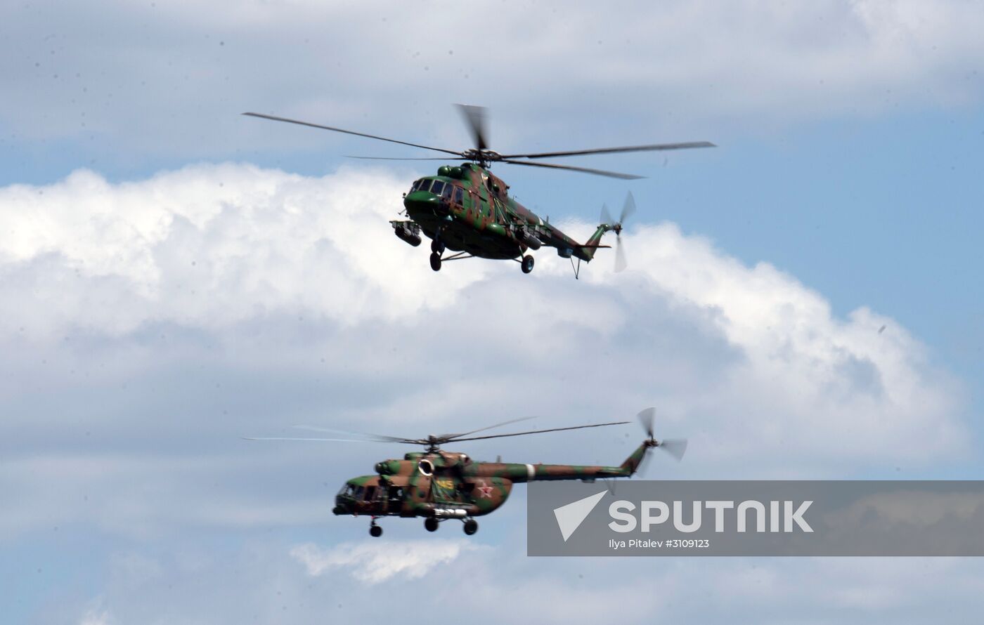 Preparations for exhibition "Day of Russian Law Enforcement Agencies Cutting-edge Technologies"