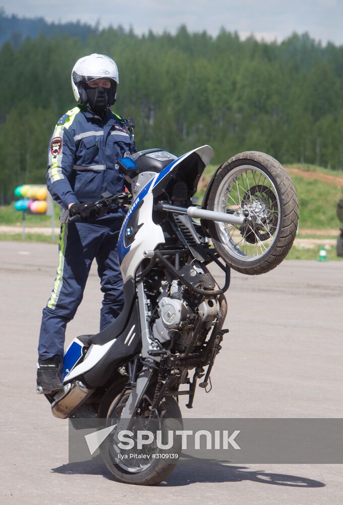 Preparations for exhibition "Day of Russian Law Enforcement Agencies Cutting-edge Technologies"