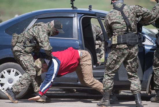 Preparations for exhibition "Day of Russian Law Enforcement Agencies Cutting-edge Technologies"
