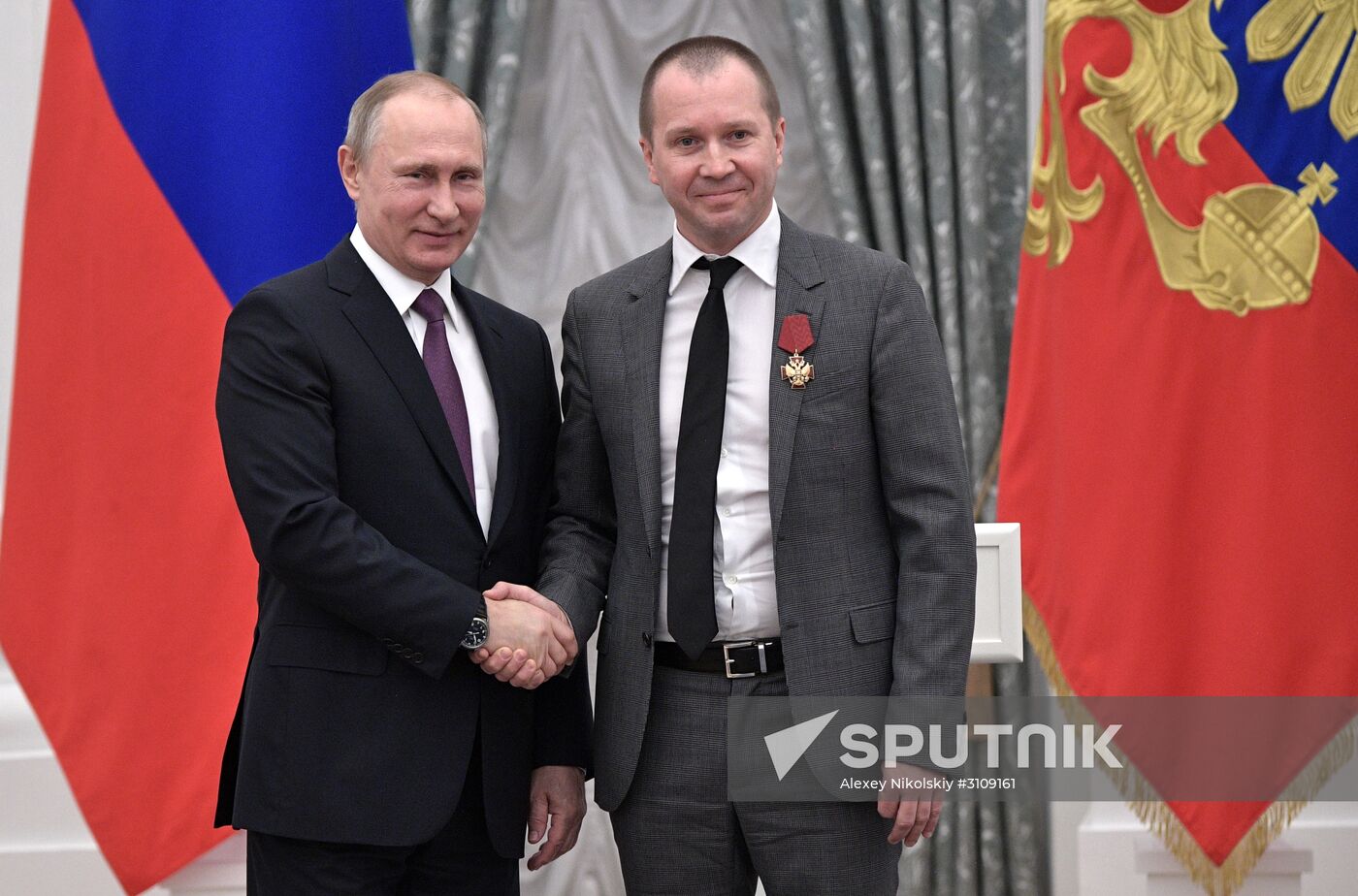 Ceremony to present state awards by Russian President Vladimir Putin in the Kremlin