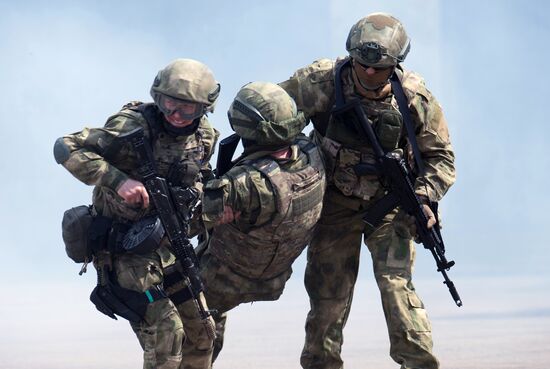 Preparations for exhibition "Day of Russian Law Enforcement Agencies Cutting-edge Technologies"