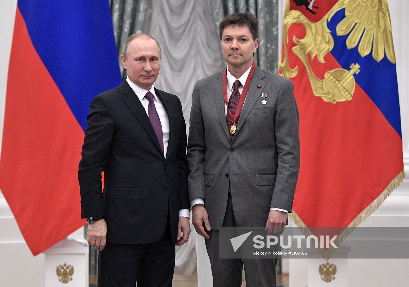 Ceremony to present state awards by Russian President Vladimir Putin in the Kremlin