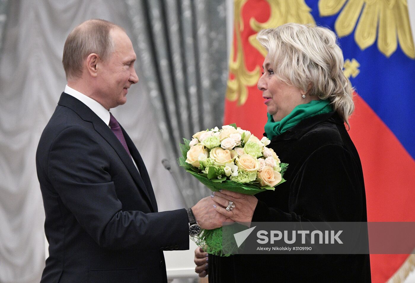 Ceremony to present state awards by Russian President Vladimir Putin in the Kremlin