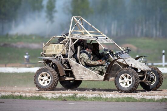 Preparations for exhibition "Day of Russian Law Enforcement Agencies Cutting-edge Technologies"