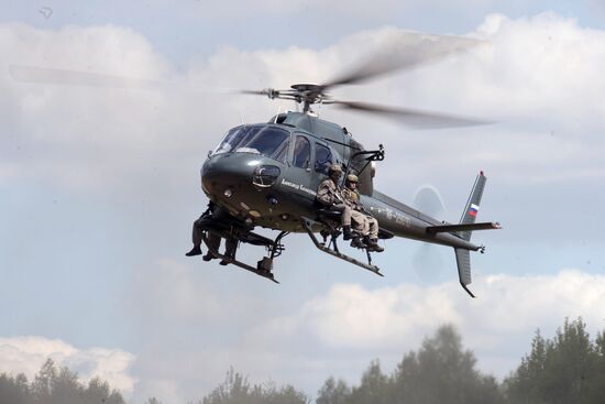 Preparations for exhibition "Day of Russian Law Enforcement Agencies Cutting-edge Technologies"